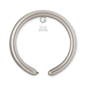 #038 Silver Metallic Color 2/60 in