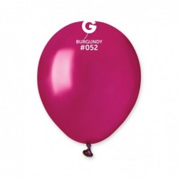 #052 Metal Burgundy Metallic Color 5 in