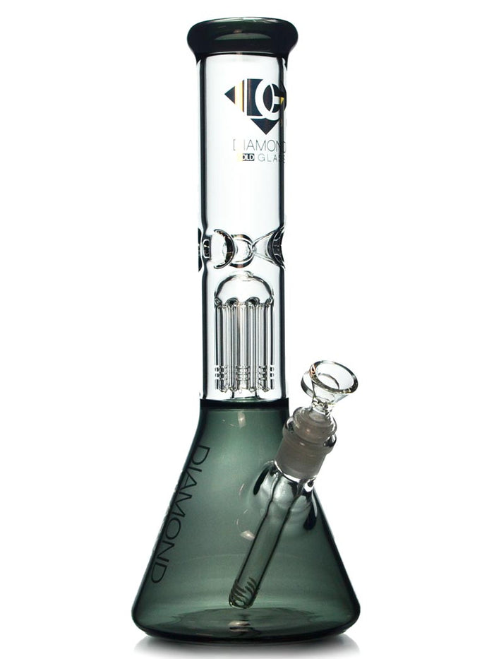 13" Tree Perc Bong by Diamond Glass