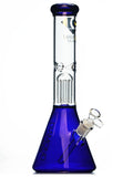 14" Blue Beaker Bong by Diamond
