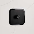 1G Dimmer Light Switch (150W) in Black & Black Gloss