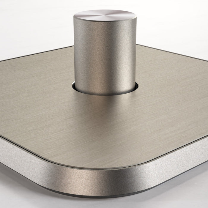 1G Dimmer Light Switch (150W) in Silver – product view 3