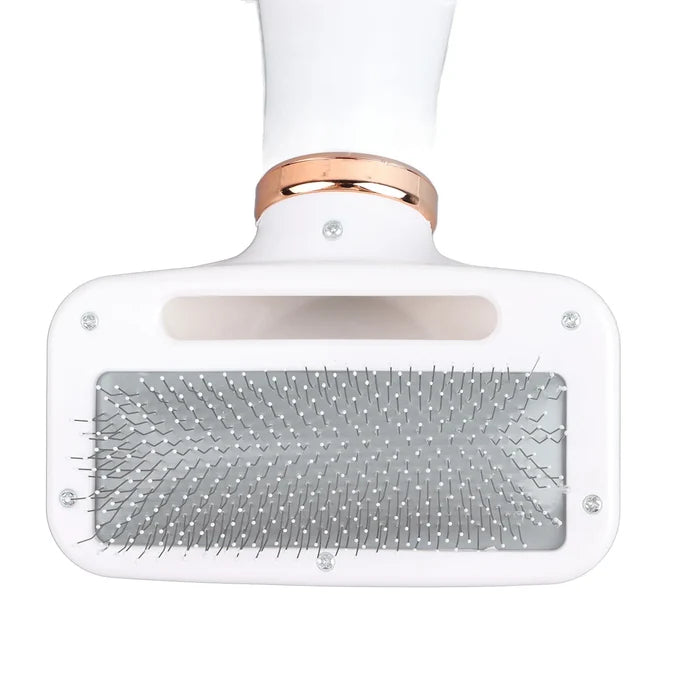 2-in-1 Pet Grooming Dryer & Slicker Brush