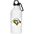 23663 20 oz. Stainless Steel Water Bottle