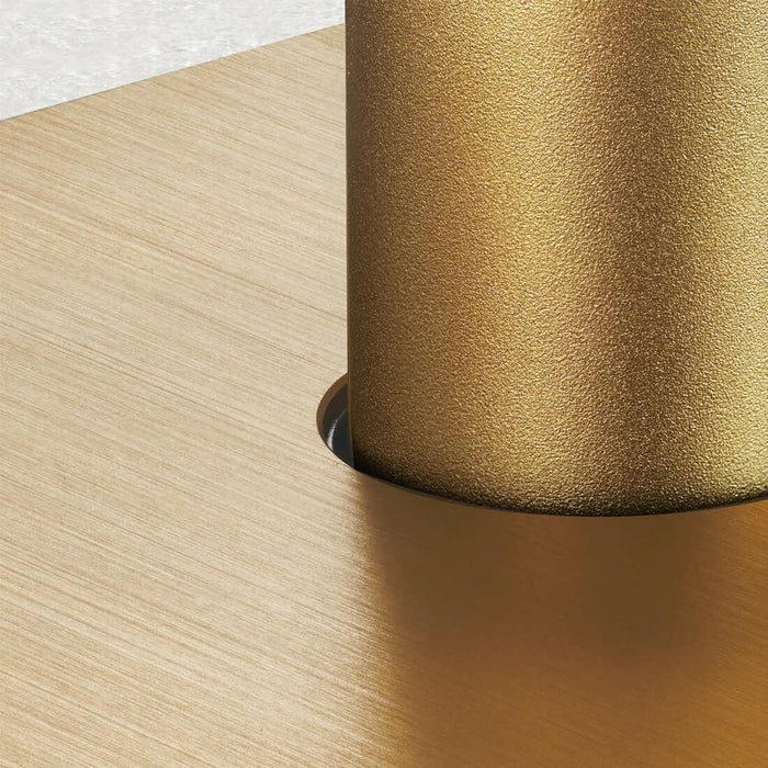 3G Dimmer Light Switch (150W) in Gold & Black Gloss – close-up detail