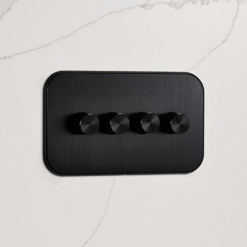 4G Dimmer Light Switch (150W) in Black