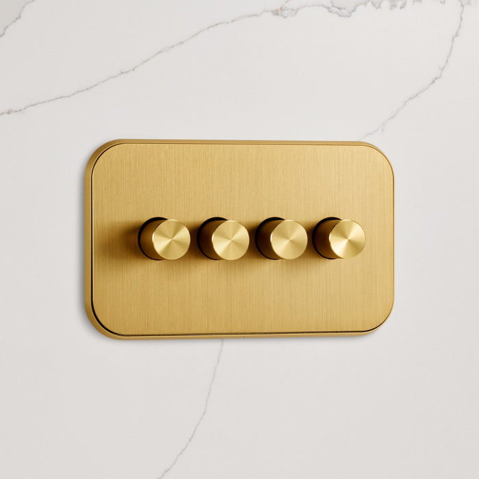 4G Dimmer Light Switch (150W) in Gold