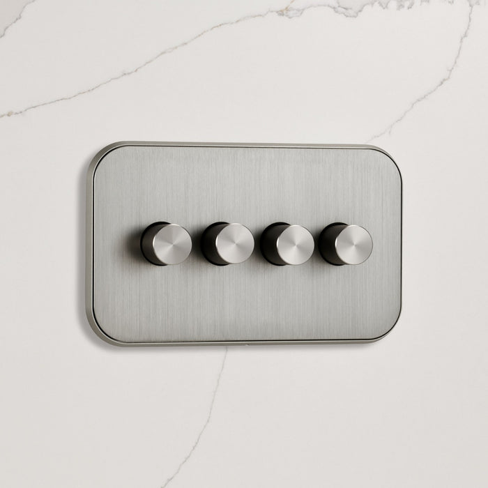 4G Dimmer Light Switch (150W) in Silver