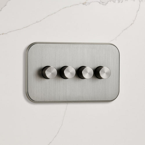 4G Dimmer Light Switch (150W) in Silver