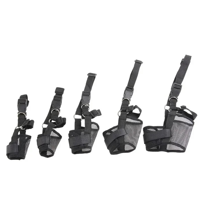 Adjustable Nylon Mesh Muzzle