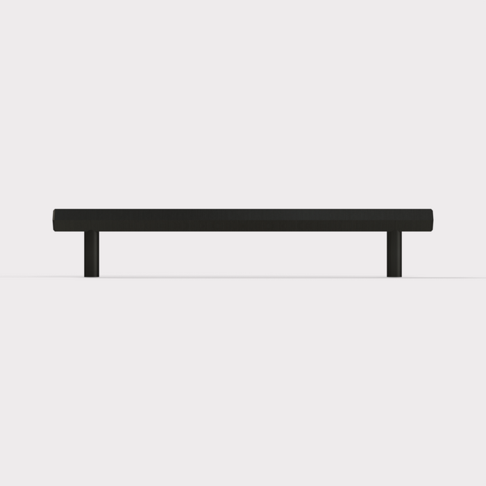Aluminium Beehive Pull Handle in Black – product view 2