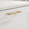 Aluminium Fluted Pull Handle in Gold