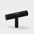 Aluminium Fluted T Bars in Black