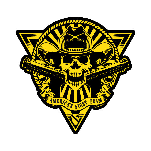 America's First Team 1st Cav Vinyl Decal Stickers and Decals