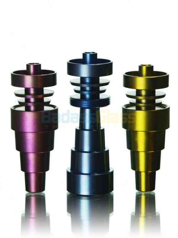 Anodized Domeless Titanium Nail Universal by Dab Logic