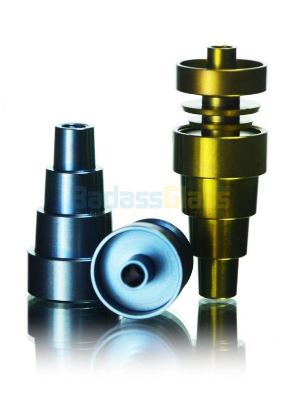 Anodized Domeless Titanium Nail Universal by Dab Logic