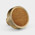 Antique & Wood Round Door Knobs in Oak