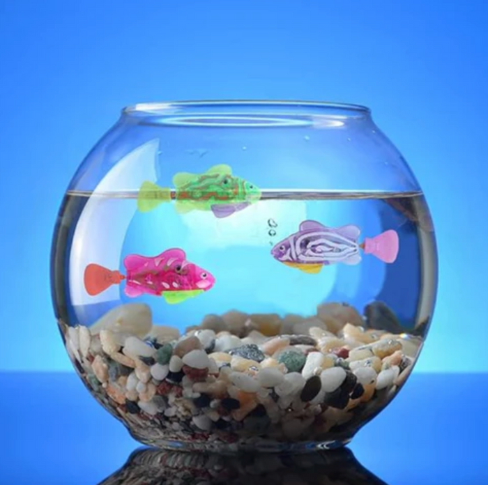 AquaBuddies Swimming Cat Toy Fish Set