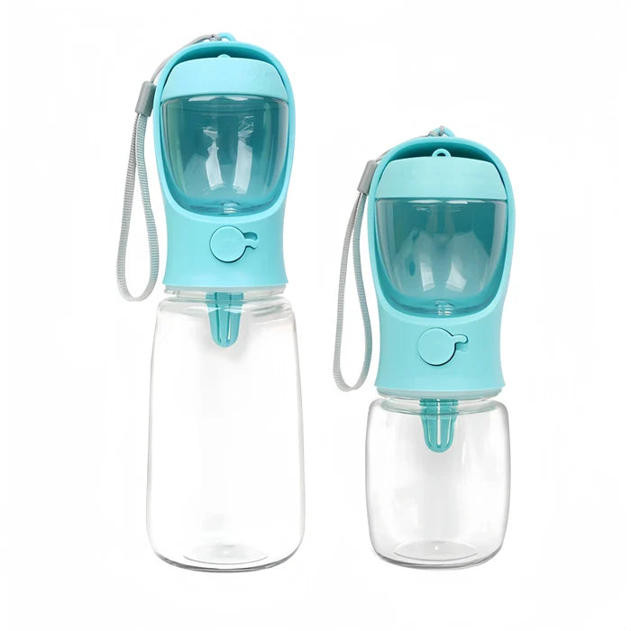 AquaSnack 2-in-1 Portable Pet Water & Food Bottle