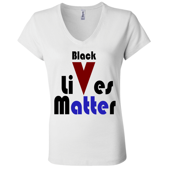 B6005 Ladies' Jersey V-Neck T-Shirt