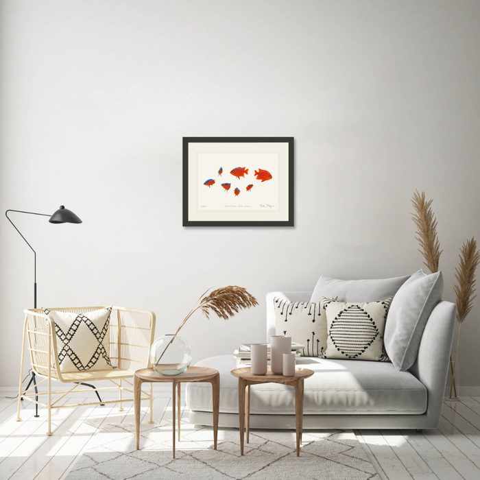 Baby Garibaldis 3 Limited Edition Print Nick Mayer