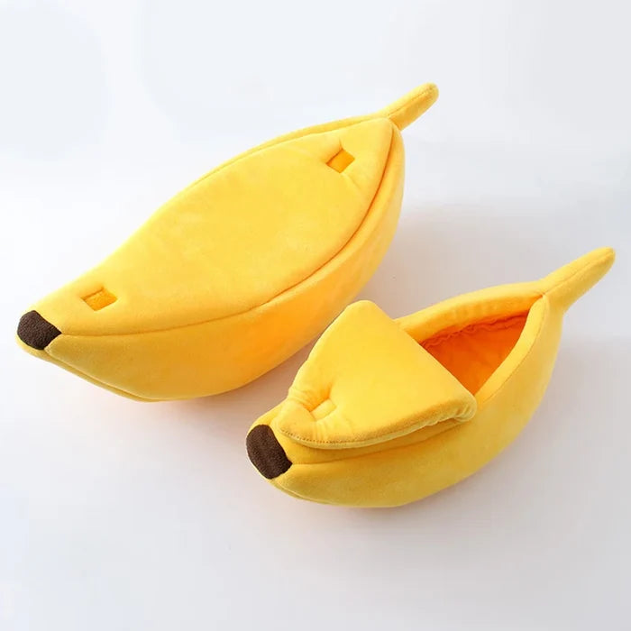 BananaNest Cozy Cat & Small Dog Bed