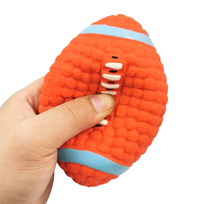 BarkBounce Natural Latex Squeaky Dog Balls