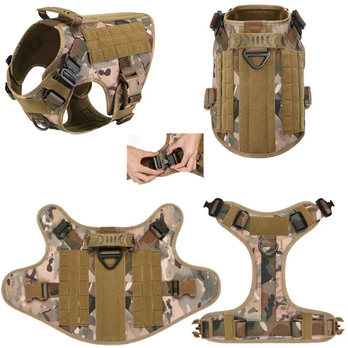 BattleBuddy K9 Tactical Vest & Leash Set