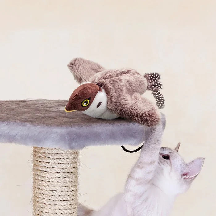 BirdPlay Rechargeable Flapping Wings Cat Toy