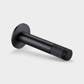 Black Linear Wall Mounted Door Stop in Black