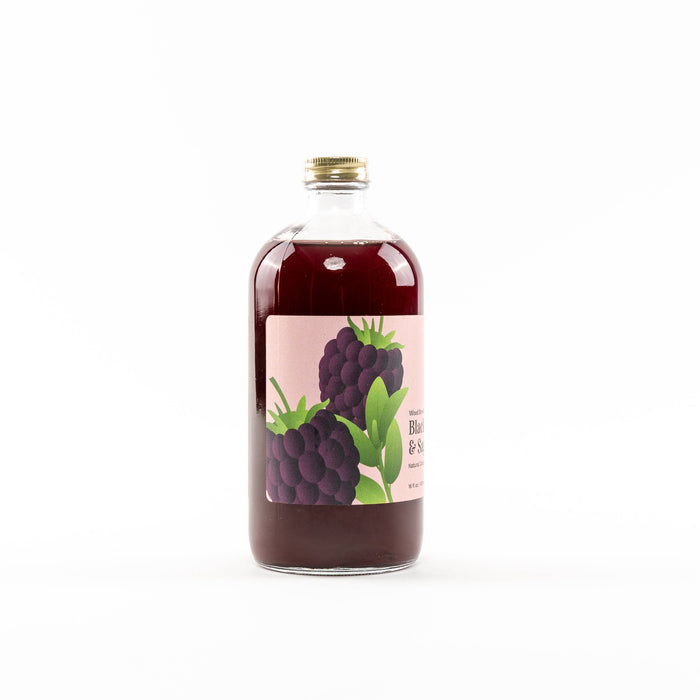 Blackberry & Sage- Cocktail Mixer, 16 fl oz