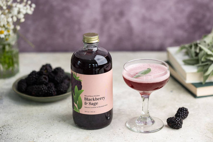 Blackberry & Sage- Cocktail Mixer, 16 fl oz
