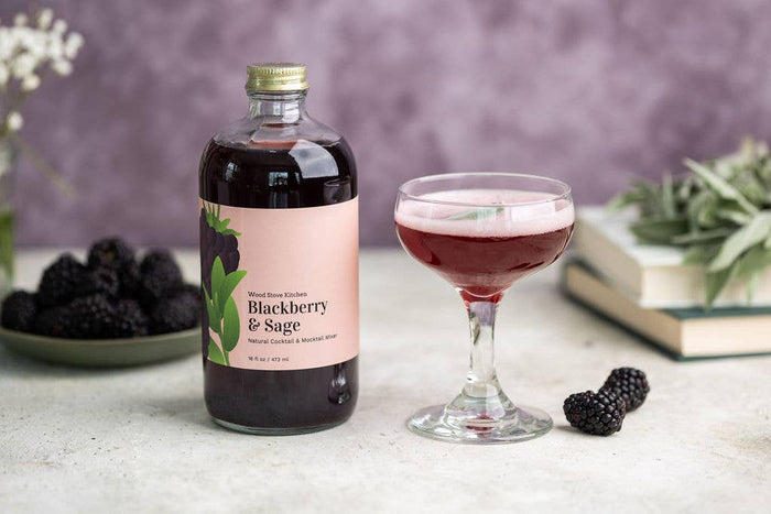 Blackberry & Sage- Cocktail Mixer, 16 fl oz
