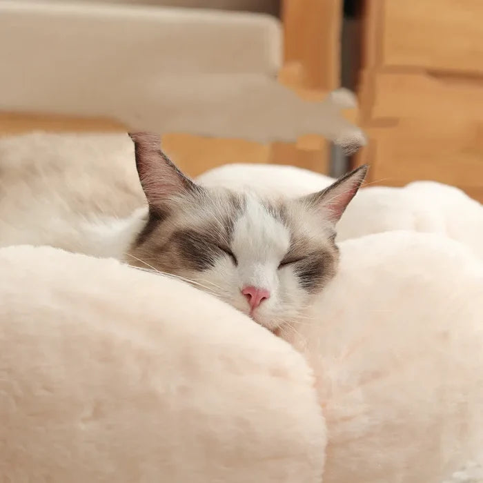 BlossomNest Floral Pet Bed