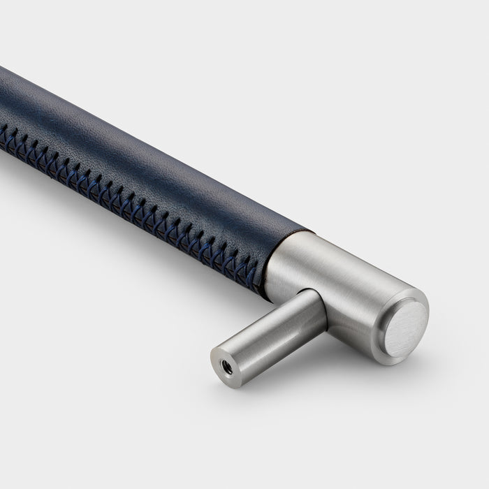 Brass Bar Handle With Backplate - Silver - Hole Centre 320mm – product view 7