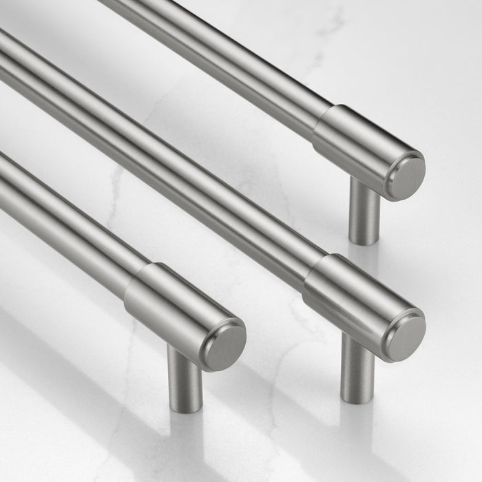 Brass Cabinet Handles in Silver – product view 2