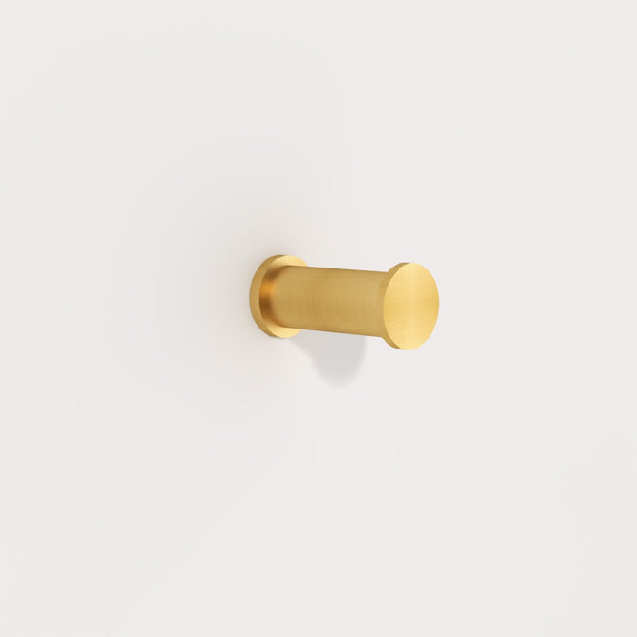 Brass Coat Hook in Gold