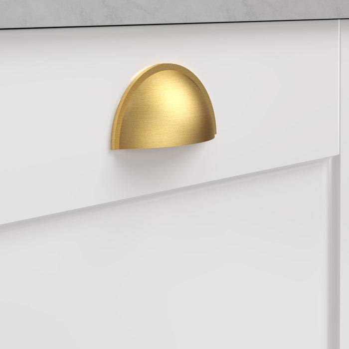 Brass Cup Handles in Gold – product view 2