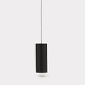 Brass Cylinder Pull Cord Light Switch in Black