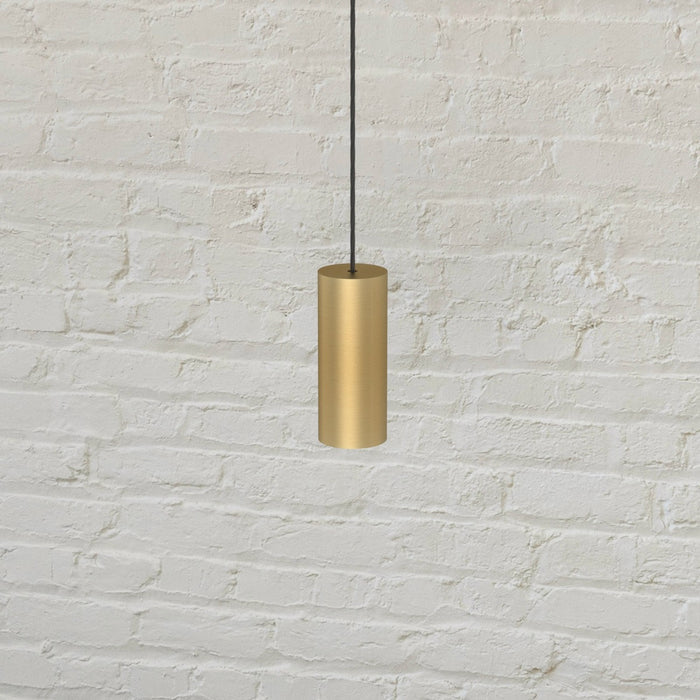 Brass Cylinder Pull Cord Light Switch in Gold – product view 4