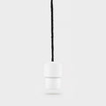 Brass Light Pull Connector - White