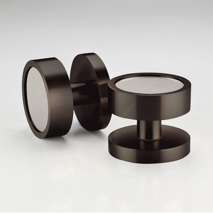 Brass Mortice Door Knobs in Bronze – product view 4