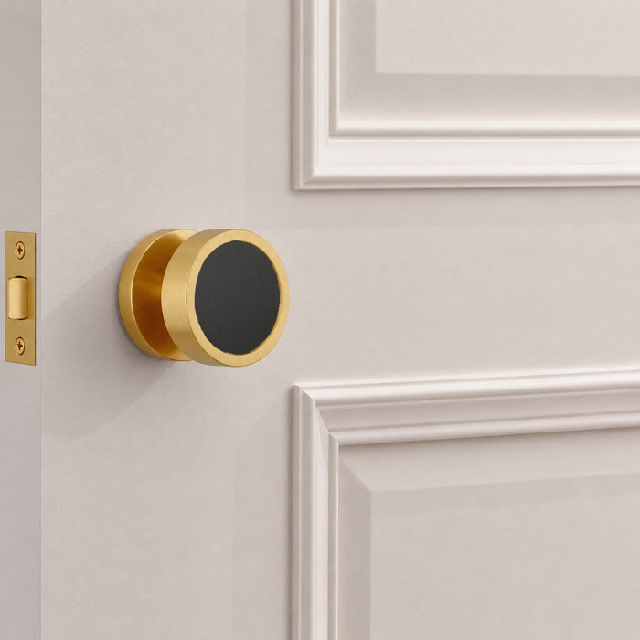 Brass Mortice Door Knobs in Gold – product view 7