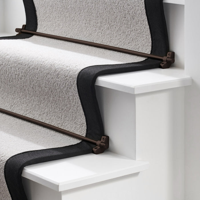 Brass Stair Carpet Runner Rods in Bronze – product view 3