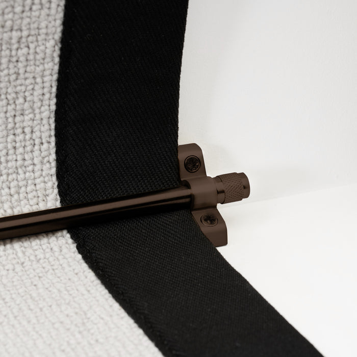 Brass Stair Carpet Runner Rods in Bronze – product view 4