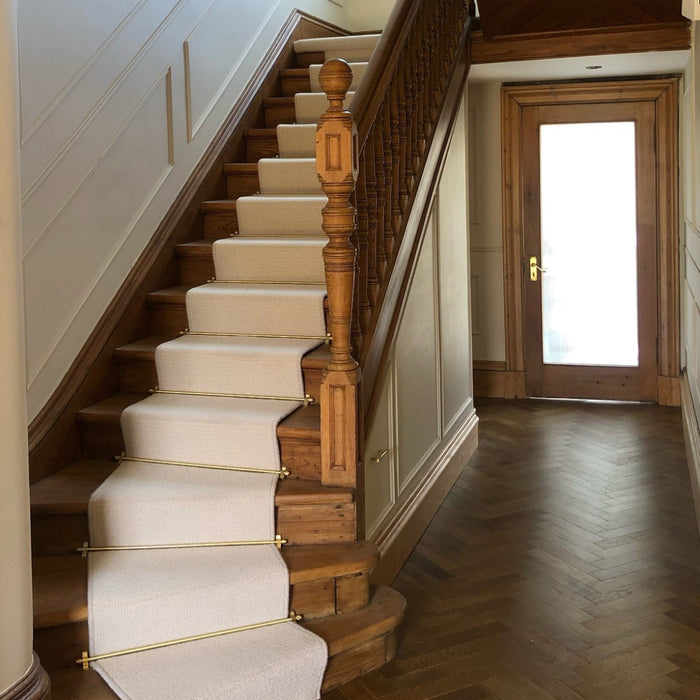 Brass Stair Carpet Runner Rods in Gold – product view 4