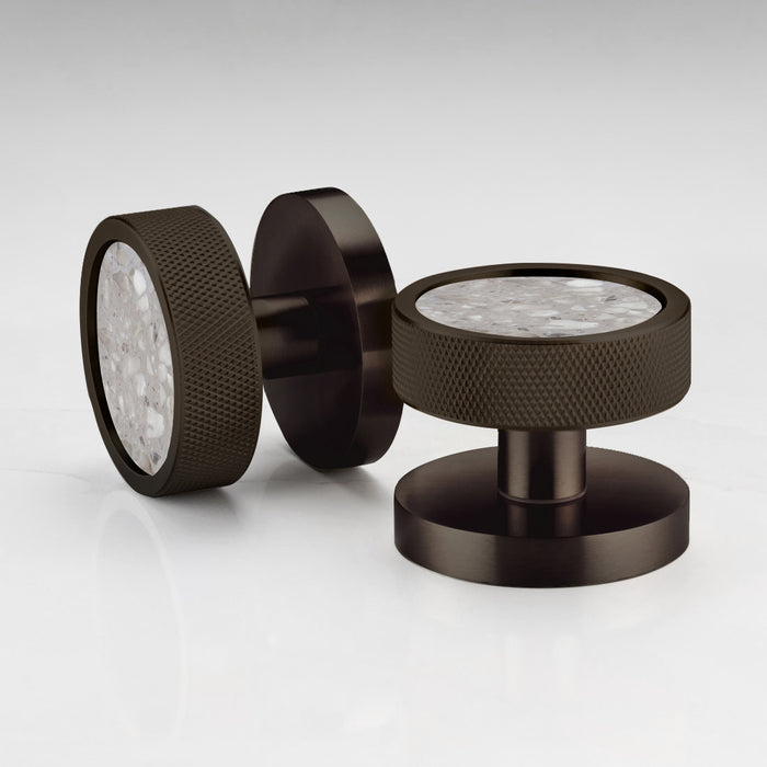 Knurled / Grey Terrazzo