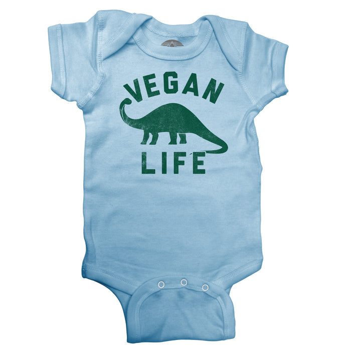 Brontosaurus Vegan Life Infant Bodysuit - Unisex Fit