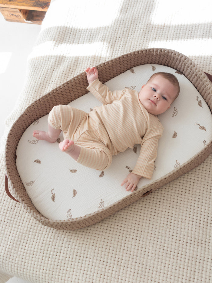 Bundle Baby Lounging and Changing Basket XL