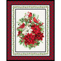 Cardinal Christmas DP25476-10 Panel by Deborah Edwards from Northcott Fabrics